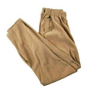 Koret Womens Pants Petite Size 12P Tan Pull-On Elastic Waist Camel Tan JH1783